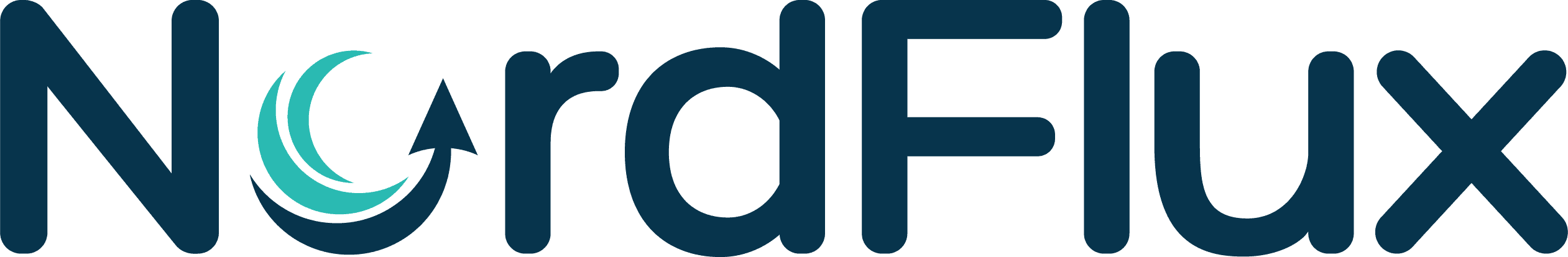 Logo NordFlux Dunkel